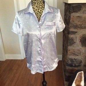 Pajama shorts that. Satiny and silky